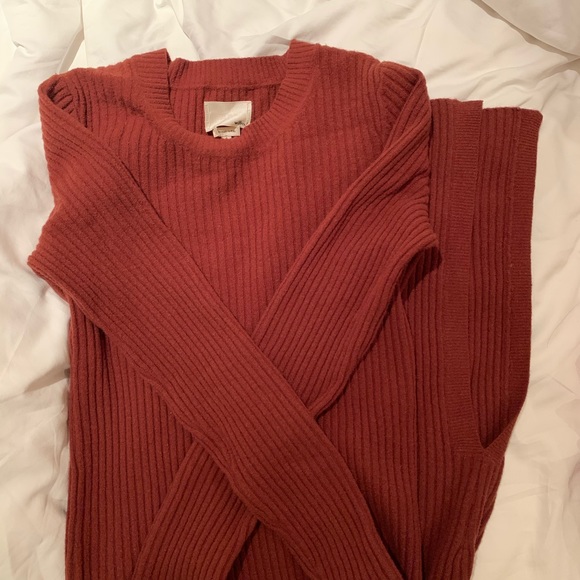 COPY - Wilfred Le Fou Cashmere sweater dress - Picture 3 of 4